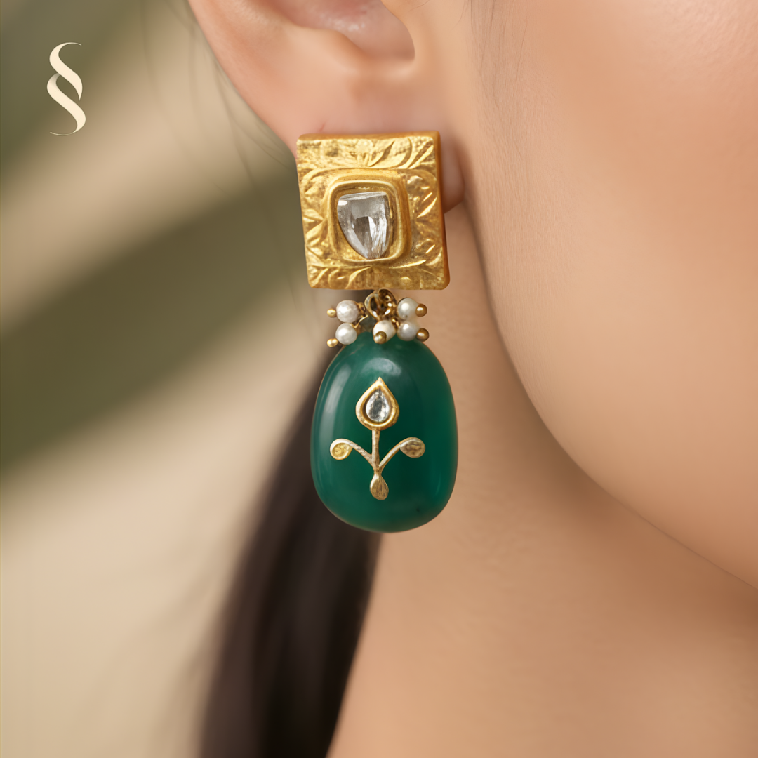 Emerald Polki Frame