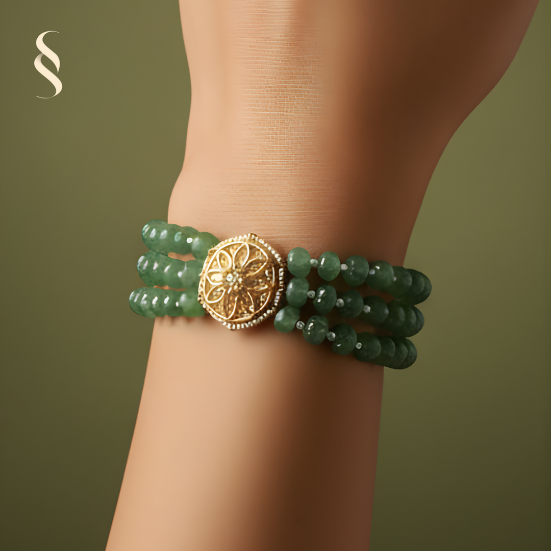 Marakata Bead Bracelet