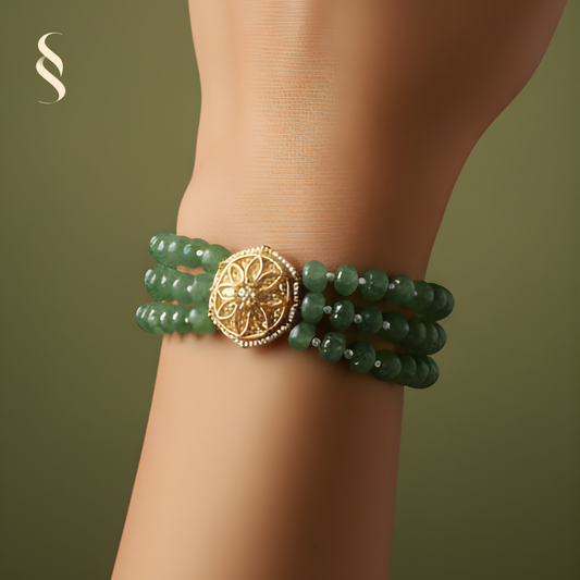 Marakata Bead Bracelet