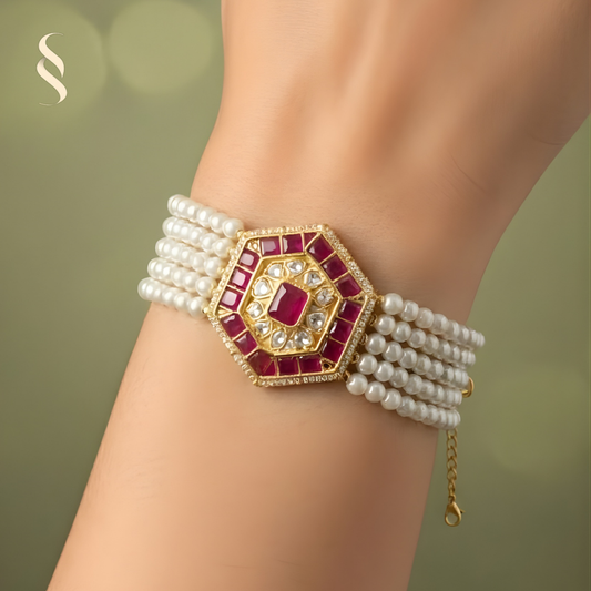 Rakt Sutra Pearl Bracelet