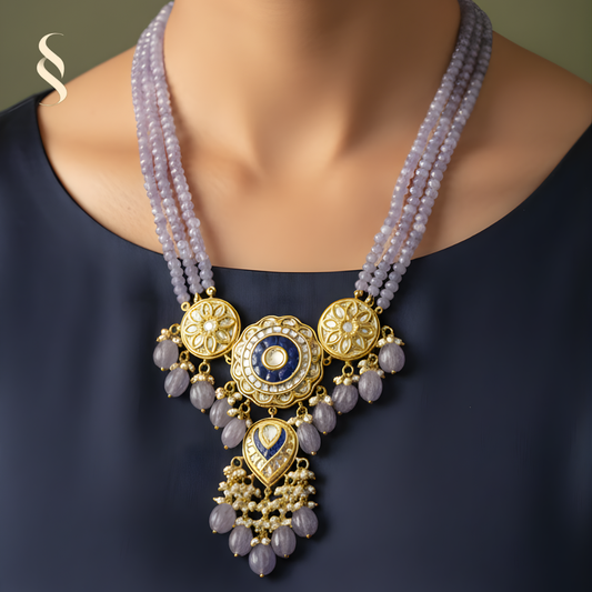 Kaavya Temple Necklace