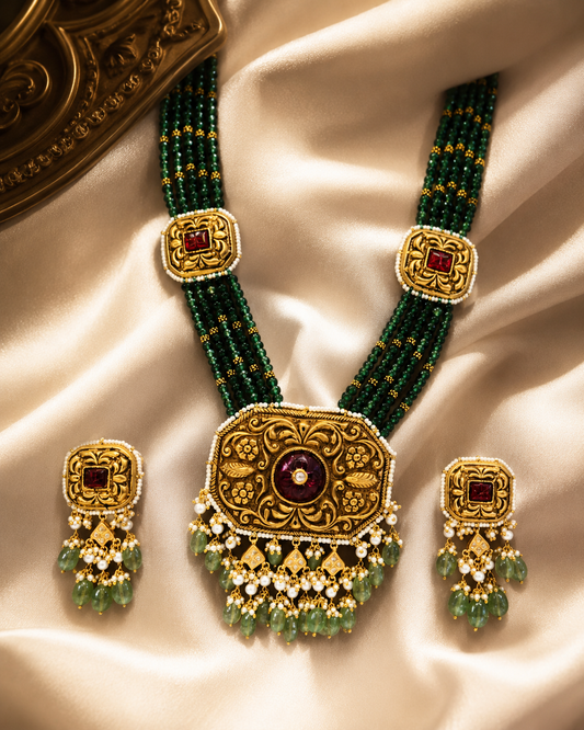 Manikya Vana Rajsi Haar Set