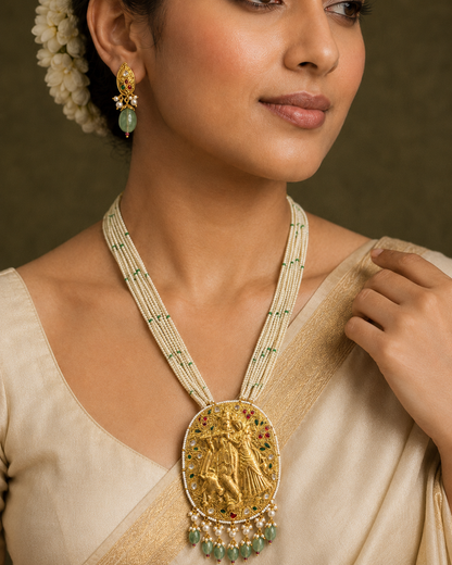 Vrindavan Vaibhav Haar Set
