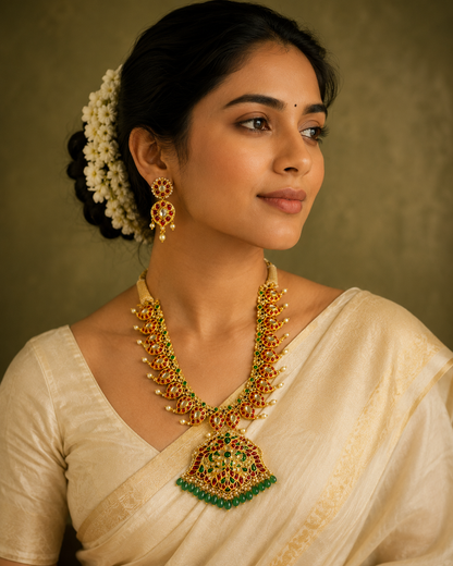 Aamrapali Ratna Mango Haar Set